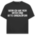 Wenn ich wie mein Vater ende bitte einschläfern - Jack and Jones Oversize T-Shirt Black