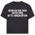Wenn ich wie mein Vater ende bitte einschläfern - Jack and Jones Oversize T-Shirt Asphalt
