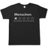 Menschen absoluter Albtraum würde ich nicht empfehlen - Herren T-Shirt Black