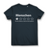 Menschen absoluter Albtraum würde ich nicht empfehlen - Damen Premium Bio T-Shirt Dark Grey