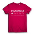 Deutschland 1 Stern absoluter Albtraum - Damen Premium Bio T-Shirt Fuchsia