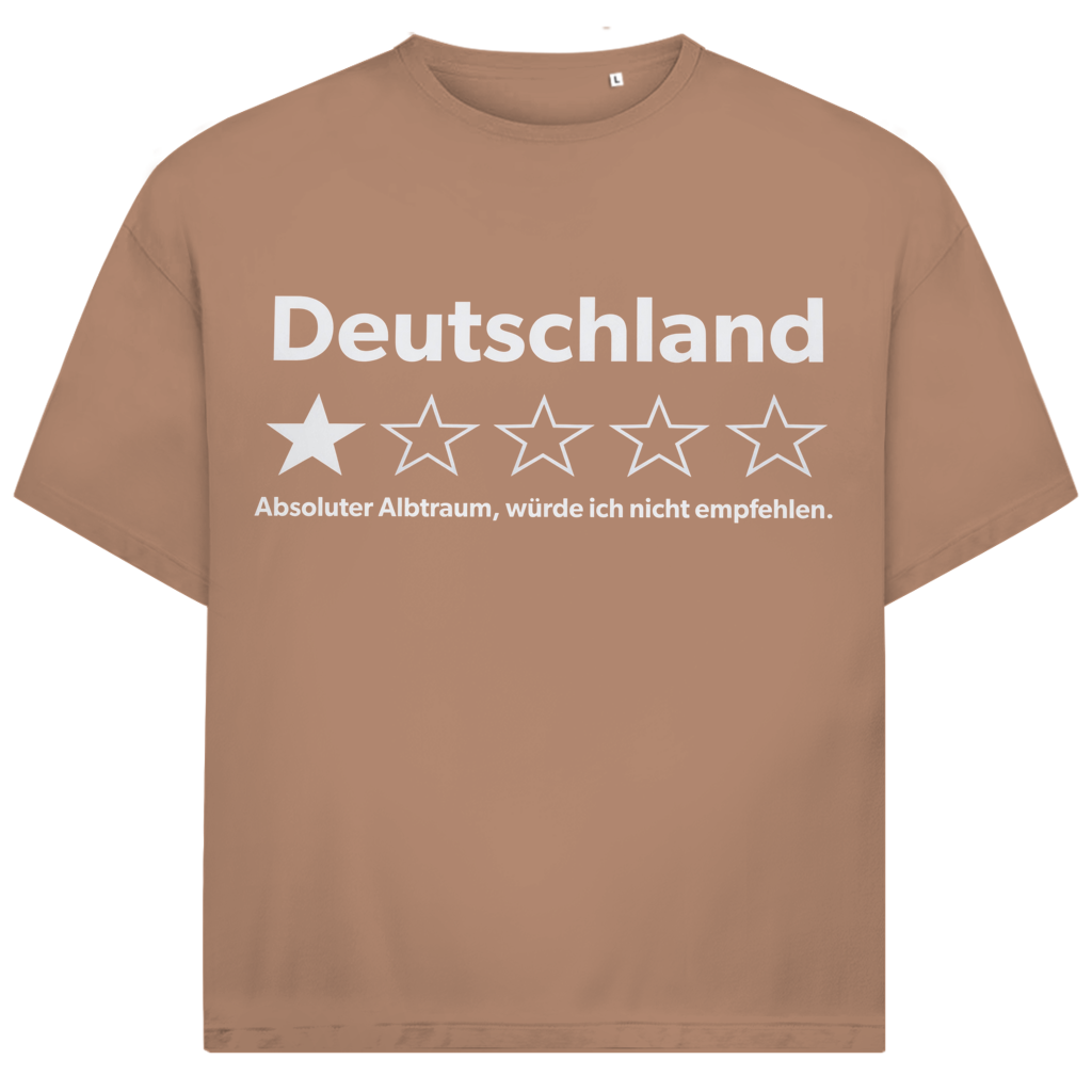 Deutschland 1 Stern absoluter Albtraum - Jack and Jones Oversize T-Shirt