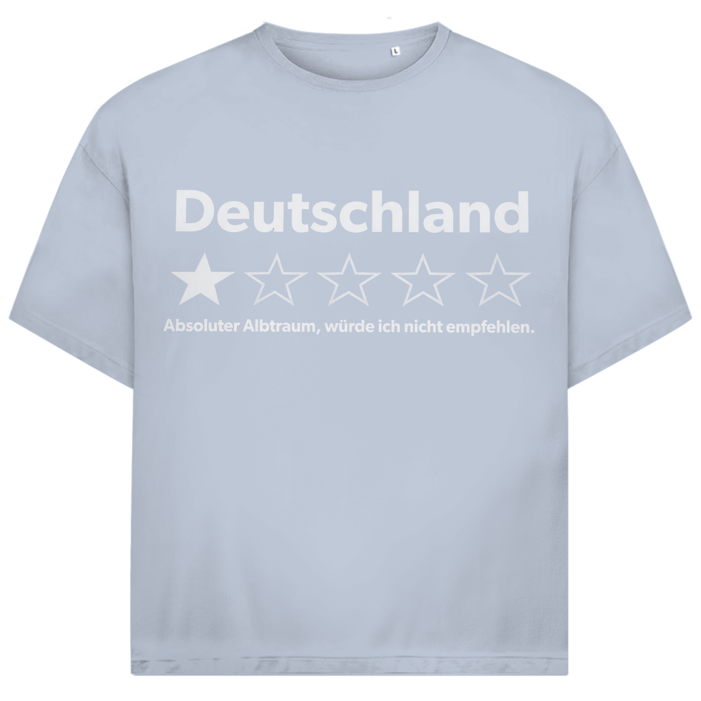 Deutschland 1 Stern absoluter Albtraum - Jack and Jones Oversize T-Shirt