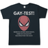 Gay Test wenn du Spider-Man siehst schlechte Nachrichten - Herren T-Shirt Dark Grey Solid