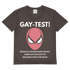 Gay Test wenn du Spider-Man siehst schlechte Nachrichten - Herren V-Neck T-Shirt Light Graphite Solid