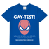 Gay Test wenn du Spider-Man siehst schlechte Nachrichten - Herren V-Neck T-Shirt Royal Blue