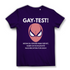Gay Test wenn du Spider-Man siehst schlechte Nachrichten - Damen Premium Bio T-Shirt Urban Purple