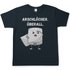 ARSCHLÖCHER. ÜBERALL. - Herren T-Shirt Dark Grey Solid