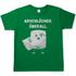 ARSCHLÖCHER. ÜBERALL. - Herren T-Shirt Kelly Green
