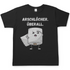 ARSCHLÖCHER. ÜBERALL. - Herren T-Shirt Black