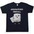 ARSCHLÖCHER. ÜBERALL. - Herren T-Shirt Navy