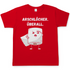 ARSCHLÖCHER. ÜBERALL. - Herren T-Shirt Red