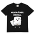 ARSCHLÖCHER. ÜBERALL. - Herren V-Neck T-Shirt Black