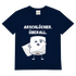 ARSCHLÖCHER. ÜBERALL. - Herren V-Neck T-Shirt Navy