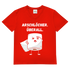 ARSCHLÖCHER. ÜBERALL. - Herren V-Neck T-Shirt Red