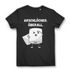 ARSCHLÖCHER. ÜBERALL. - Damen Premium Bio T-Shirt Black