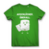 ARSCHLÖCHER. ÜBERALL. - Damen Premium Bio T-Shirt Real Green