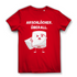 ARSCHLÖCHER. ÜBERALL. - Damen Premium Bio T-Shirt Red