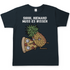 Pizza Hawaii Shhh niemand muss es wissen - Herren T-Shirt Dark Grey Solid