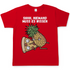 Pizza Hawaii Shhh niemand muss es wissen - Herren T-Shirt Red