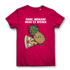 Pizza Hawaii Shhh niemand muss es wissen - Damen Premium Bio T-Shirt Fuchsia