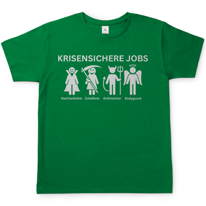 Krisensichere Jobs - Herren T-Shirt Kelly Green