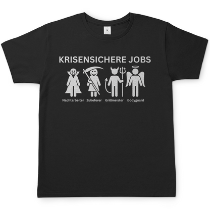 Krisensichere Jobs - Herren T-Shirt Black