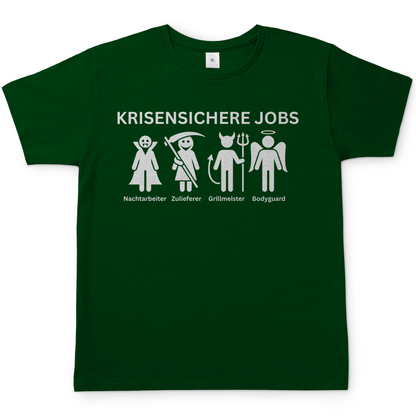 Krisensichere Jobs - Herren T-Shirt Bottle Green