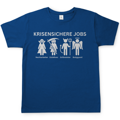 Krisensichere Jobs - Herren T-Shirt Royal Blue