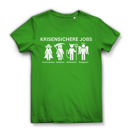 Krisensichere Jobs - Damen Premium Bio T-Shirt Real Green