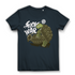 Fuck War Schildkröte Turtle - Damen Premium Bio T-Shirt Dark Grey