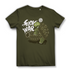 Fuck War Schildkröte Turtle - Damen Premium Bio T-Shirt Khaki