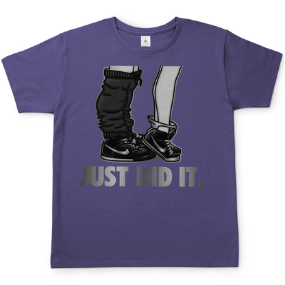 JUST DID IT - Herren T-Shirt Millennial Lilac