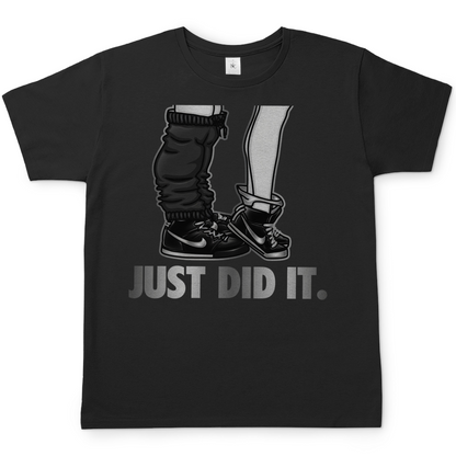 JUST DID IT - Herren T-Shirt Black