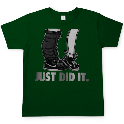 JUST DID IT - Herren T-Shirt Bottle Green