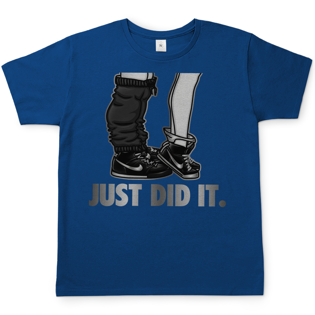 JUST DID IT - Herren T-Shirt Royal Blue