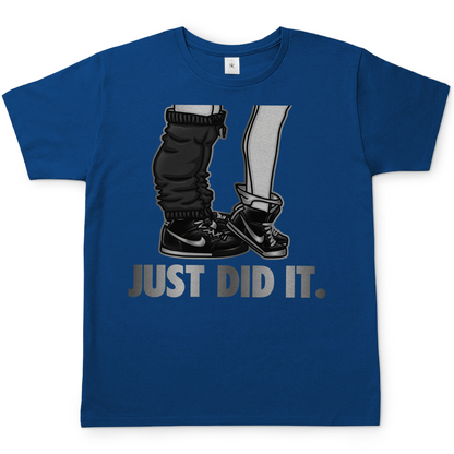 JUST DID IT - Herren T-Shirt Royal Blue