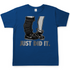 JUST DID IT - Herren T-Shirt Royal Blue