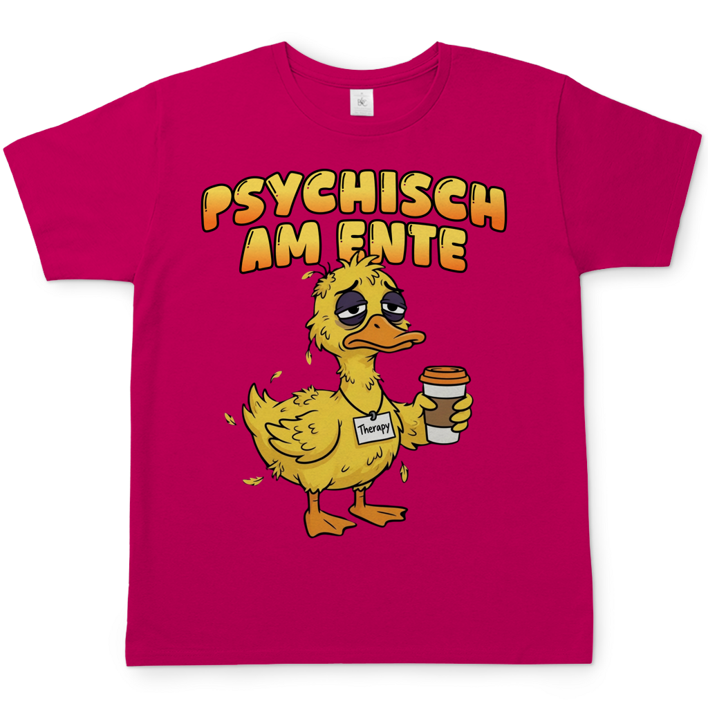 Psychisch am Ente - Herren T-Shirt Sorbet