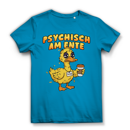 Psychisch am Ente - Damen Premium Bio T-Shirt Atoll