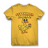 Psychisch am Ente - Damen Premium Bio T-Shirt Gold