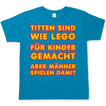 Titten sind wie Lego - Herren T-Shirt Atoll