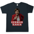 German Karen Esken - Herren T-Shirt Dark Grey Solid