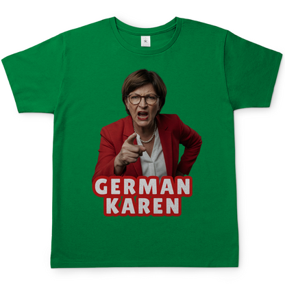 German Karen Esken - Herren T-Shirt Kelly Green