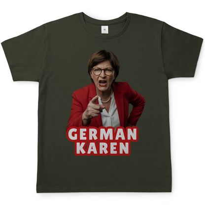 German Karen Esken - Herren T-Shirt Urban Khaki
