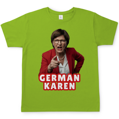 German Karen Esken - Herren T-Shirt Orchid Green