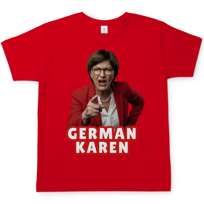 German Karen Esken - Herren T-Shirt Red