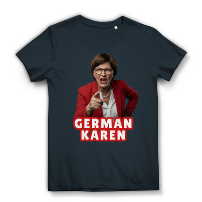 German Karen Esken - Damen Premium Bio T-Shirt Dark Grey