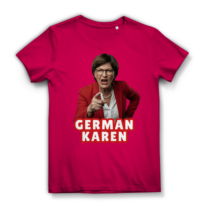 German Karen Esken - Damen Premium Bio T-Shirt Fuchsia