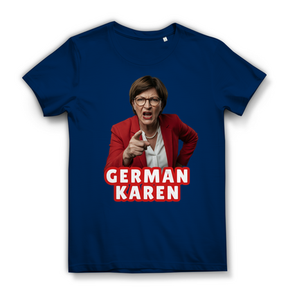 German Karen Esken - Damen Premium Bio T-Shirt Navy